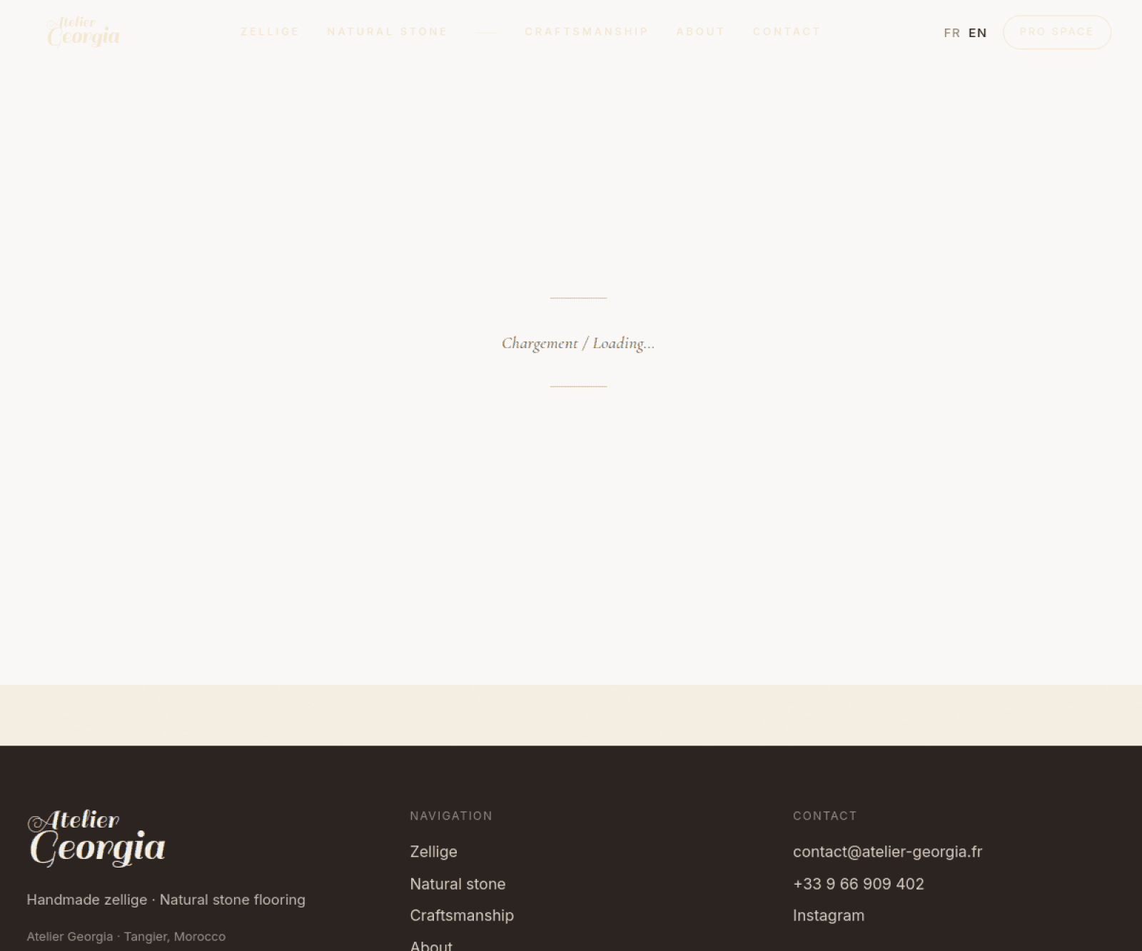 ATELIER GEORGIA — capture